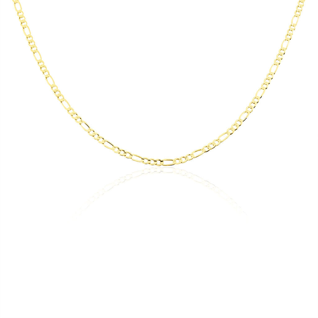 Unisex Figarokette Gold 375  - Halsketten Unisex | OROVIVO