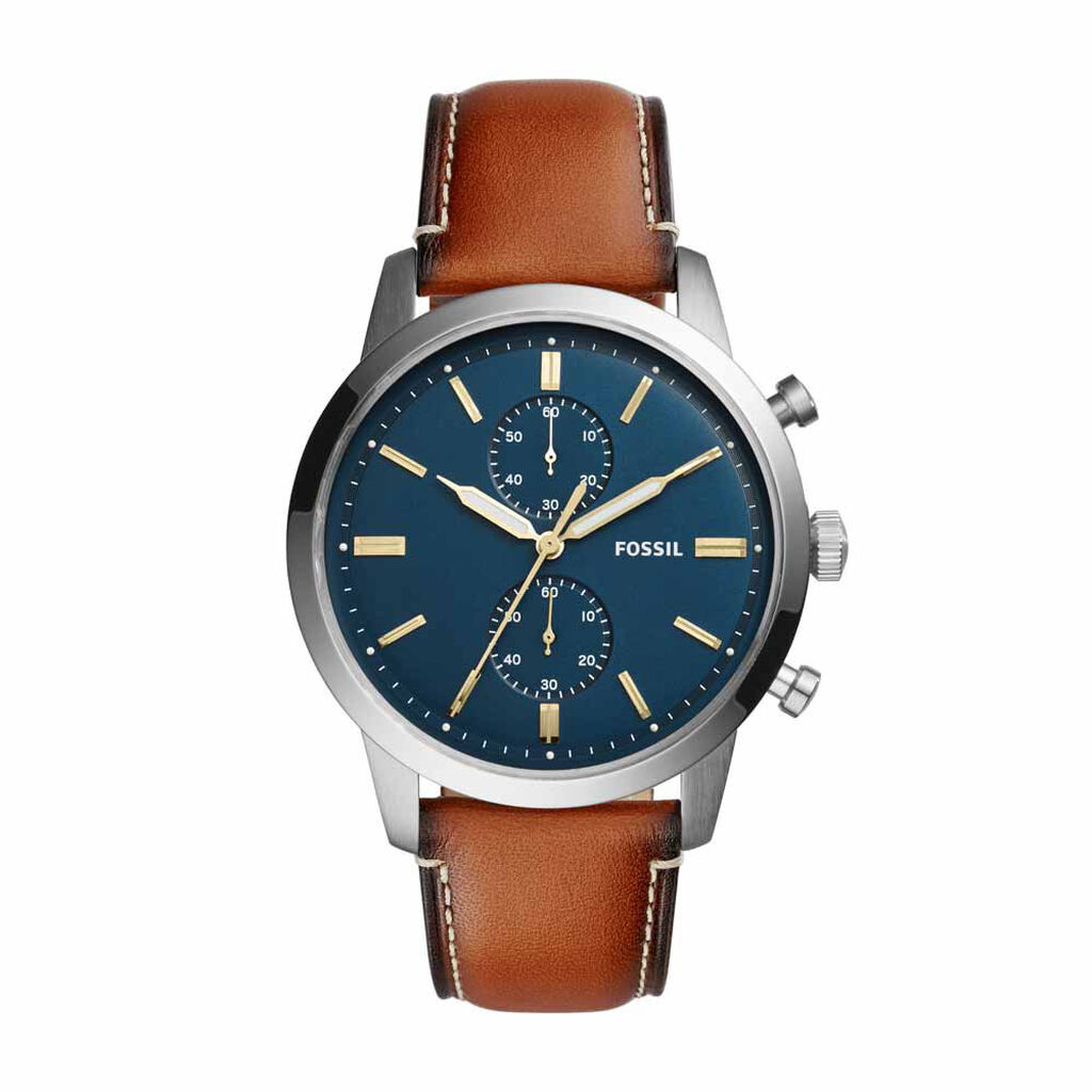 FOSSIL Herrenuhr Quarz Townsman FS5279, Uhr ohne Stein