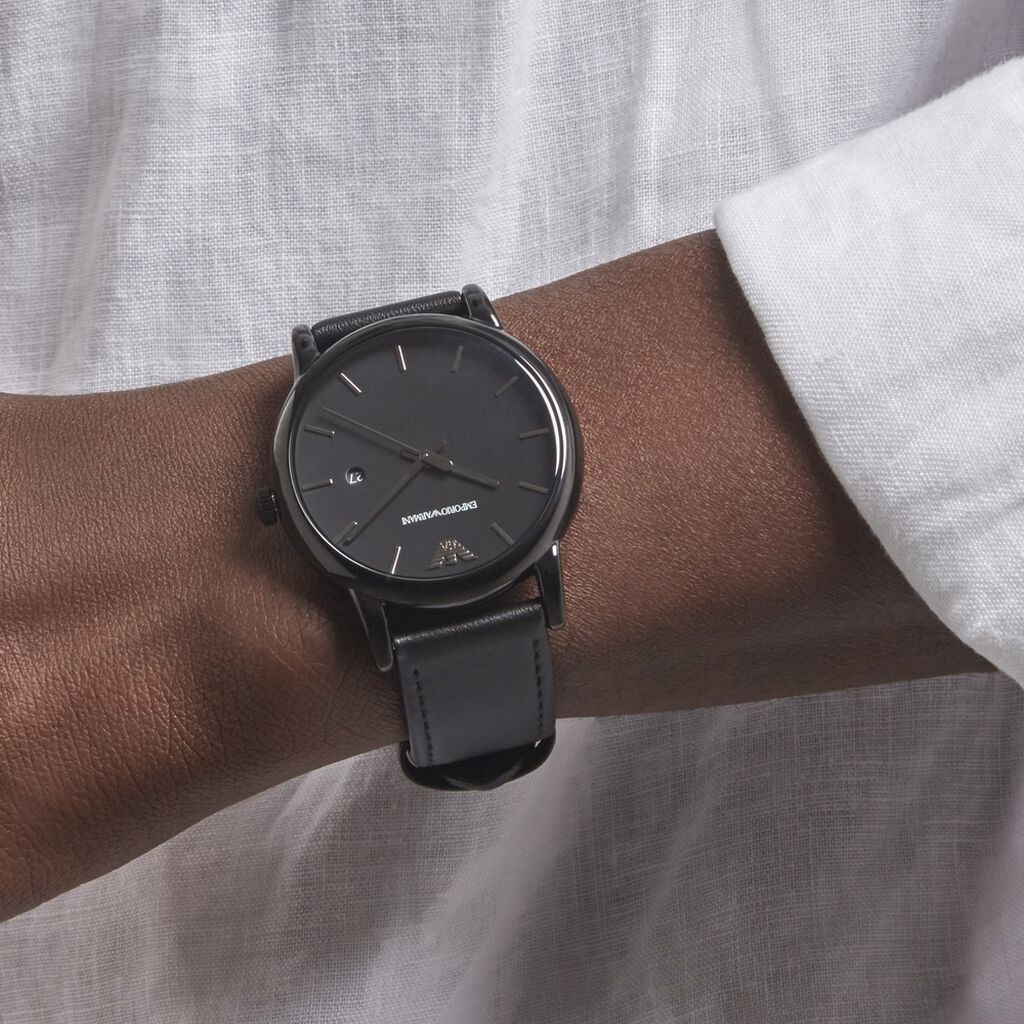 Montre Emporio Armani Noir - Spannringe Herren | OROVIVO