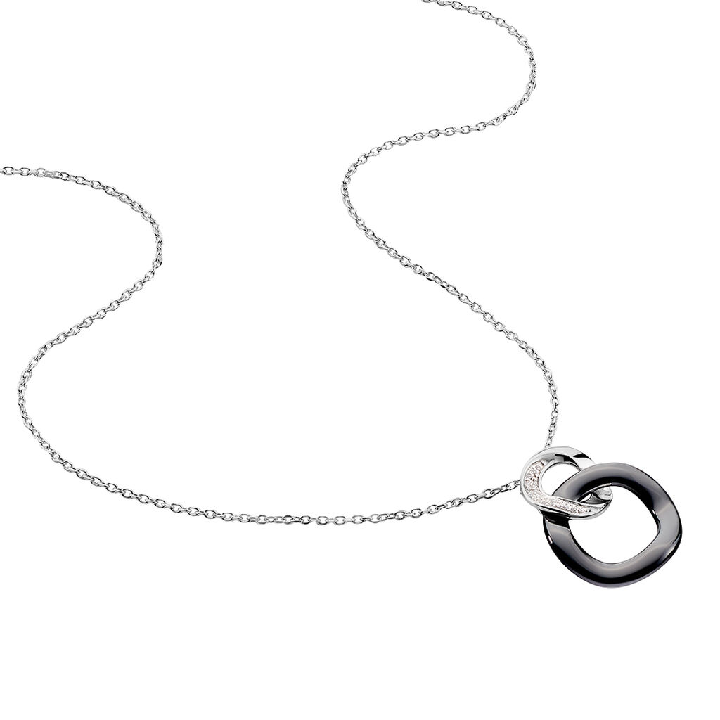 Collier Lou Argent  Et Ceramique - Spannringe Damen | OROVIVO