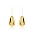 ALESSIA Damen Ohrringe Lang Edelstahl vergoldet Tropfen