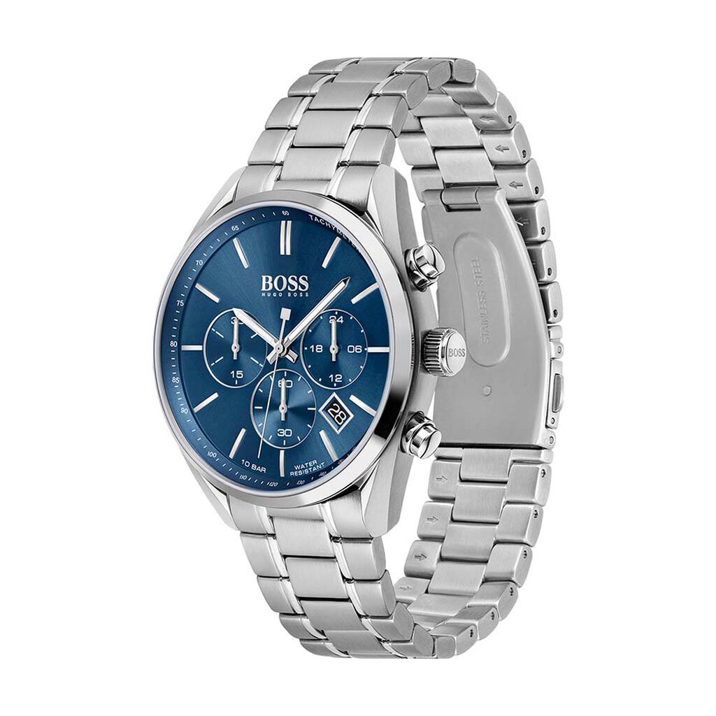 BOSS Herrenuhr Champion 1513818 Quarz-Chronograph - Armbanduhren Herren | OROVIVO