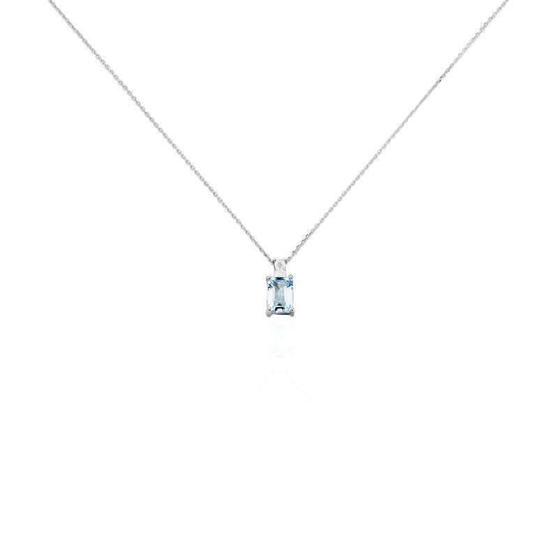 Collier Or Weiss Aimie Topaze - Spannringe Damen | OROVIVO