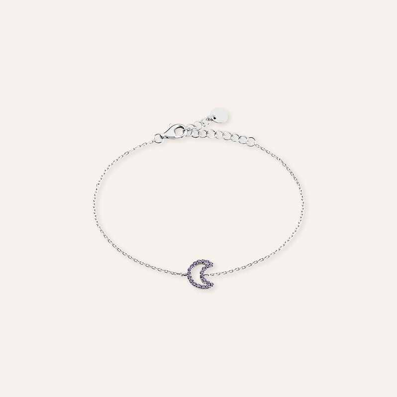 Bracciale Silver Rainbow Argento Rodiato Cubic Zirconia - Spannringe Damen | OROVIVO