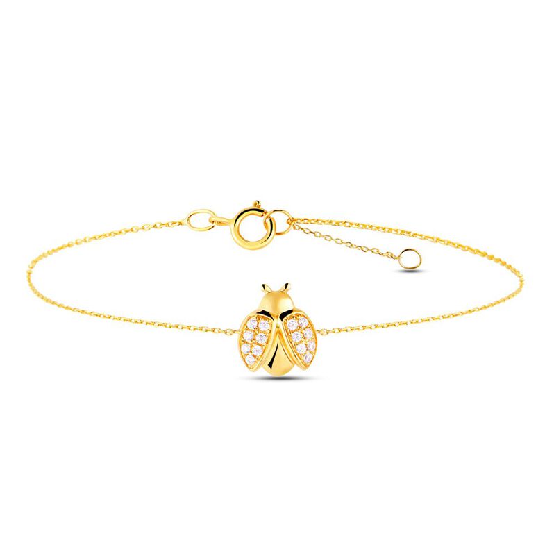 Bracciale Claire Oro Giallo Cubic Zirconia - Spannringe Damen | OROVIVO