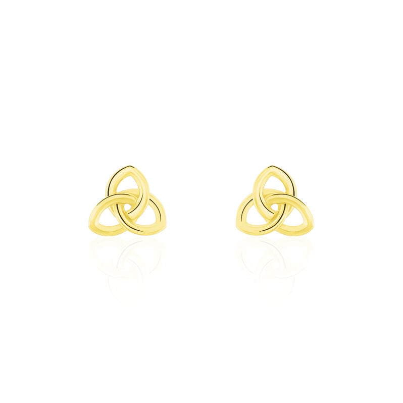 Boucles D'oreilles Puces Or Jaune - Spannringe Damen | OROVIVO