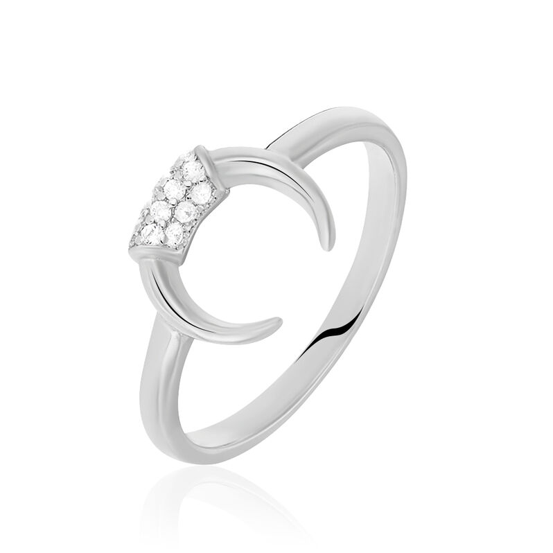 Ring Silber Rhodiniert Corneliana - Spannringe Damen | OROVIVO