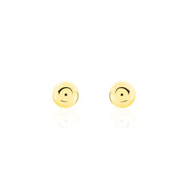 Damen Ohrstecker Gold 375 Kugel 5mm - Ohrstecker Damen | OROVIVO