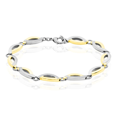Boccia Damenarmband Titan Vergoldet Bicolor - Armbänder Damen | OROVIVO