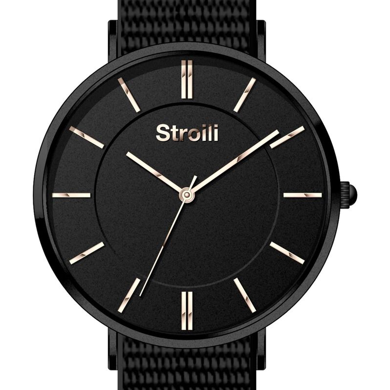 Solo tempo cassa in acciaio e cinturino in nylon - Spannringe Herren | OROVIVO