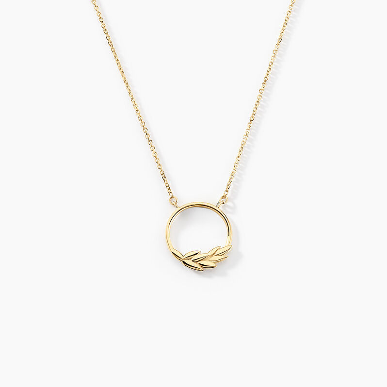 Collier Leafora Or Jaune - Spannringe Damen | OROVIVO