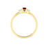 ELISABETH Damen Ring Gold 585 (14 Karat) Rubin Rot 0,33 ct