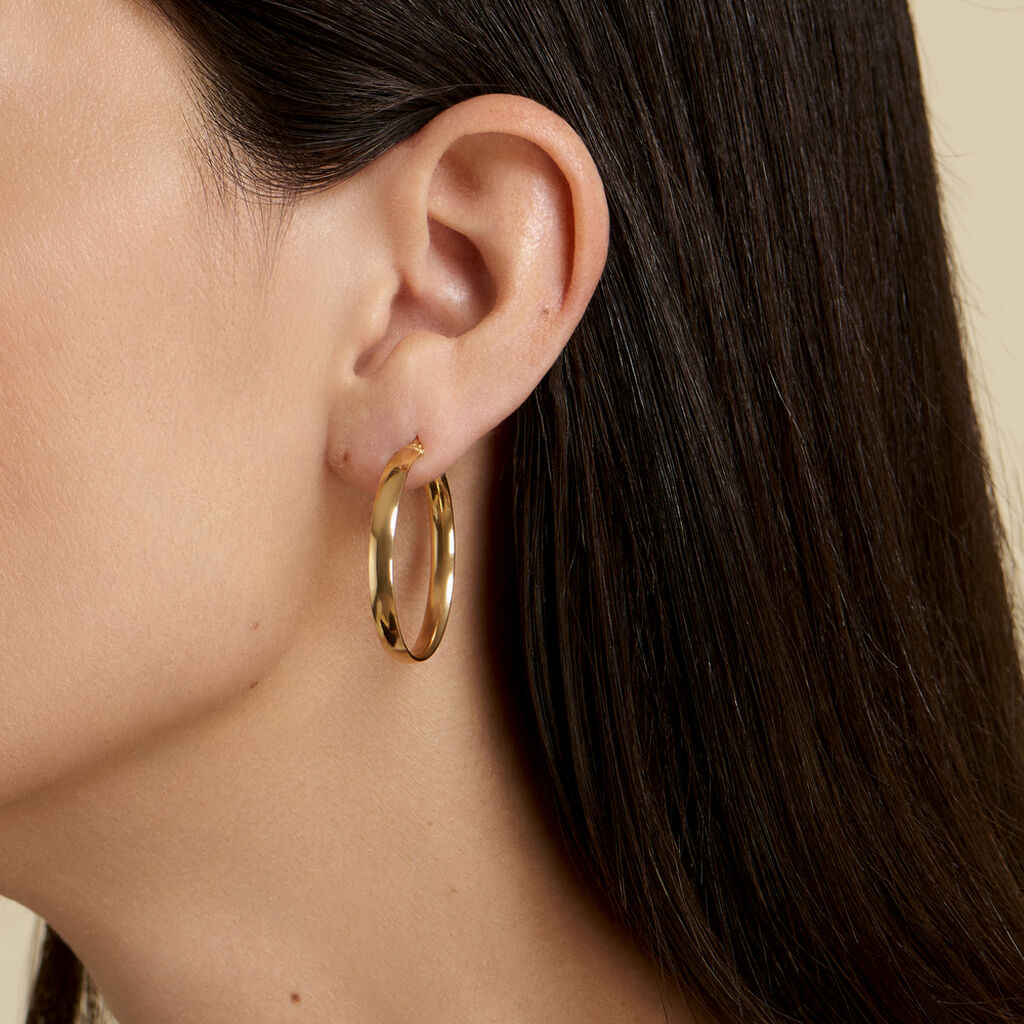 Damen Creolen Gold 375 - Creolen Damen | OROVIVO