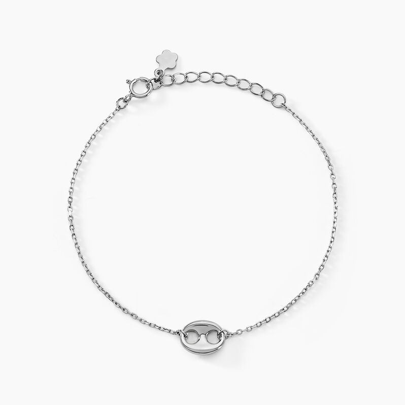 Bracelet Viana Argent Weiss - Spannringe Damen | OROVIVO