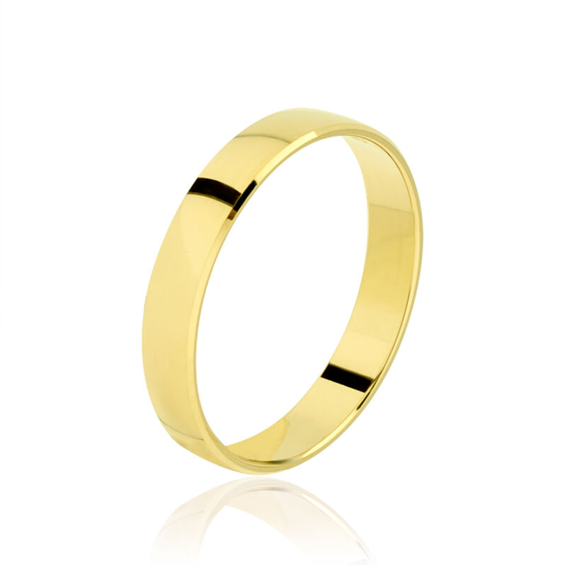 Alliance Isidorius Ruban Bombe Or Jaune - Spannringe Familie | OROVIVO