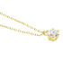 Monopoli Damen Collier Gold 750 (18 Karat) Diamant Wei&szlig; 0,52 ct