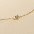 Armband Gold 375 Herz