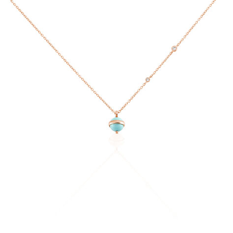 Damen Halskette Silber 925 Rosé Vergoldet - Halsketten Damen | OROVIVO