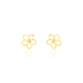 Ohrstecker Gold 375 Blume - Ohrstecker Familie | OROVIVO