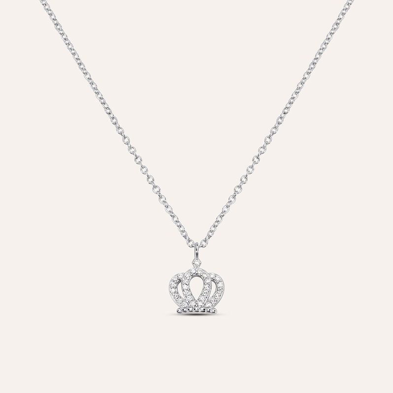 Collana Silver Moments Argento Rodiato Cubic Zirconia - Spannringe Damen | OROVIVO
