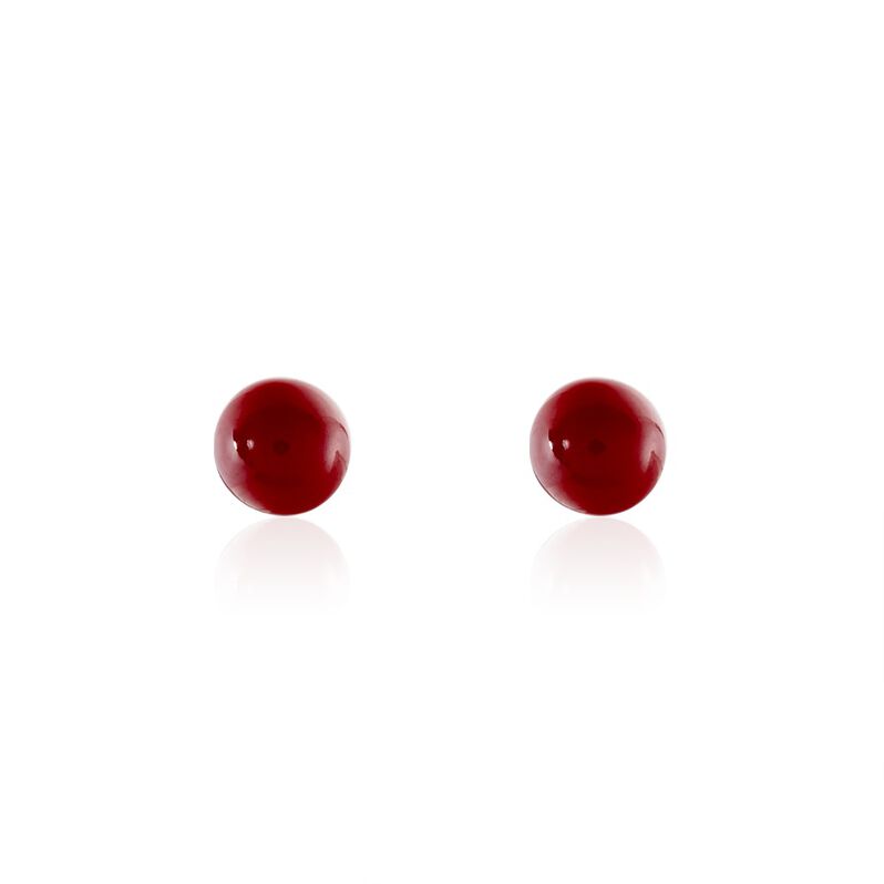 Boucles D'oreilles Puces Or Jaune Vasileios - Spannringe Kinder | OROVIVO