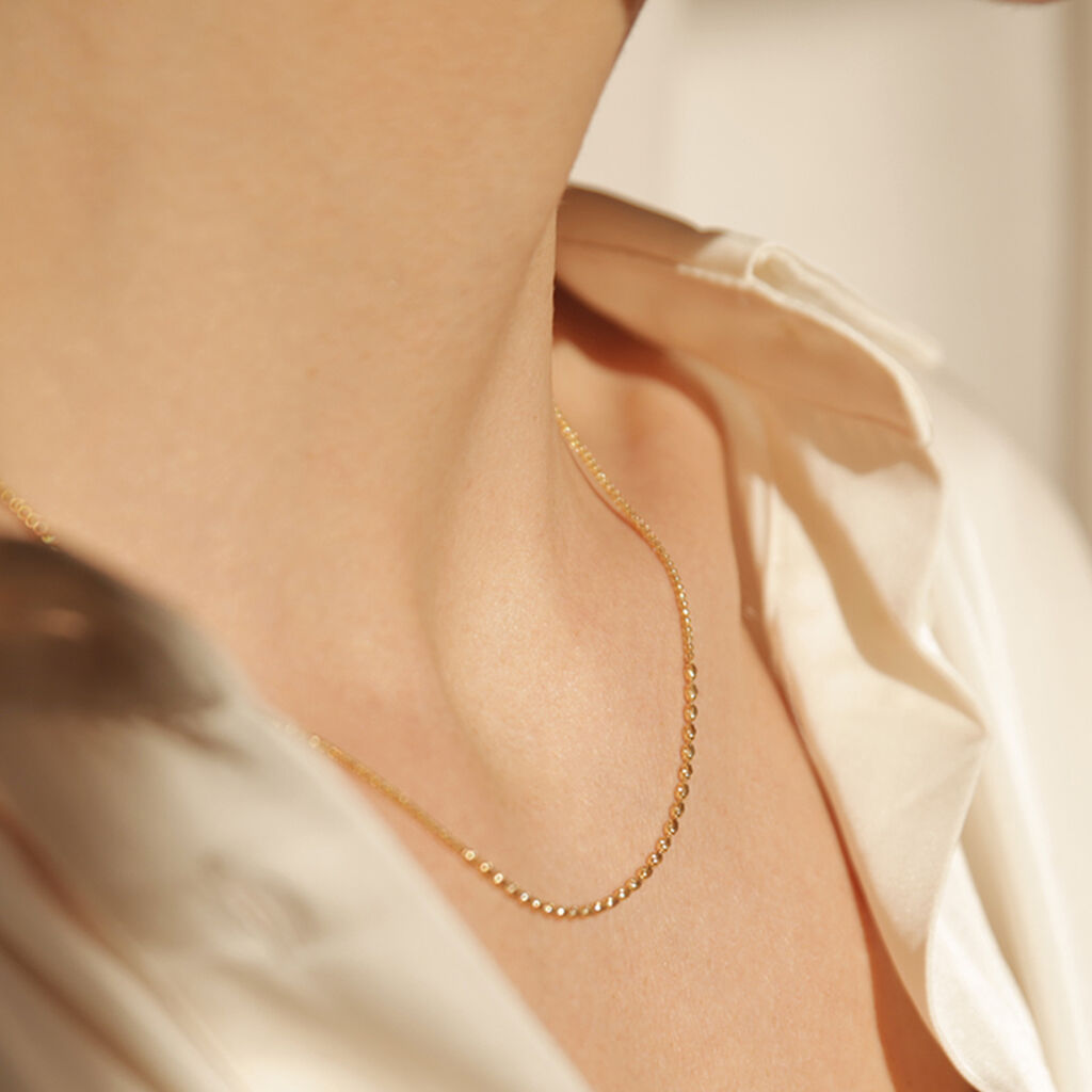 Damen Collier Gold 375  - Halsketten Damen | OROVIVO