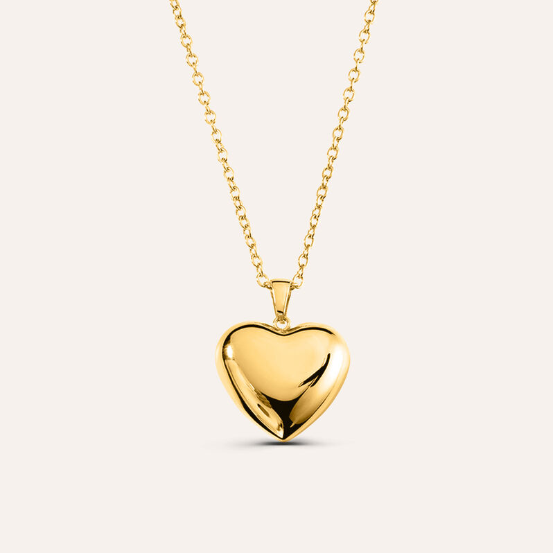 Collana Radiance Acciaio Dorato - Spannringe Damen | OROVIVO