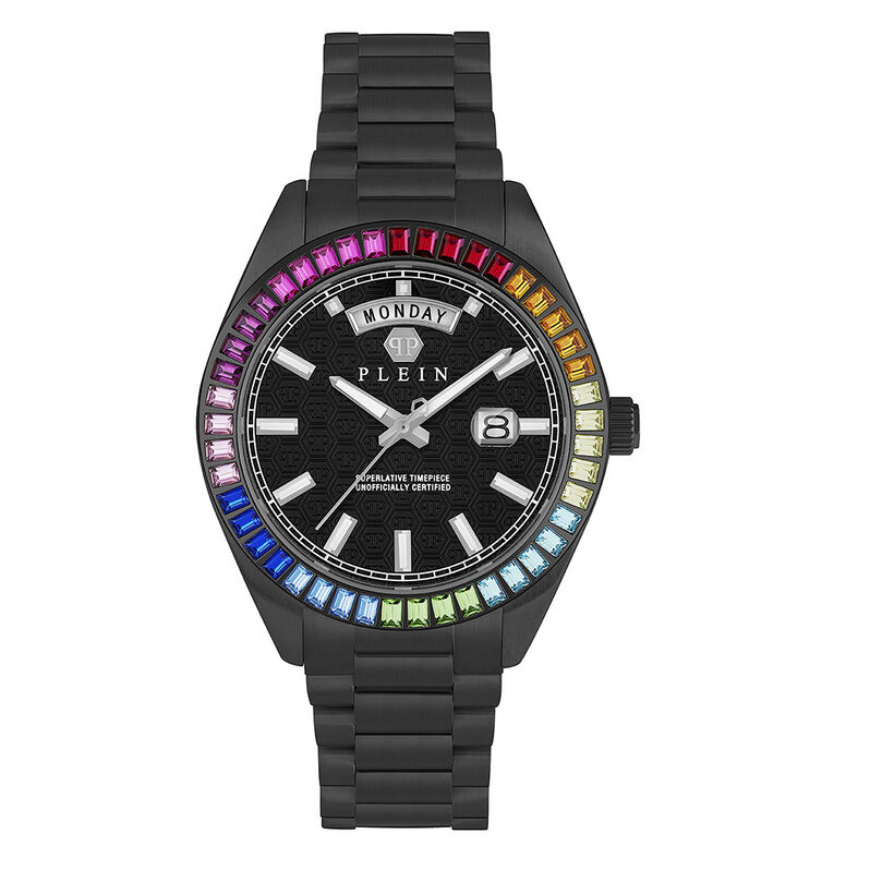 Montre Philipp Plein Date Superlative Gent Noir - Spannringe Familie | OROVIVO