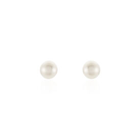 Damen Perlenohrringe Silber 925 Zuchtperlen 4-5mm - Ohrstecker Damen | OROVIVO