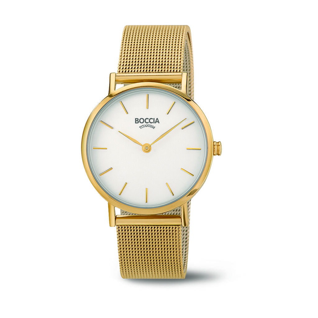 Boccia Damenuhr Titanium 3281-06 Quarz, Uhr ohne Stein