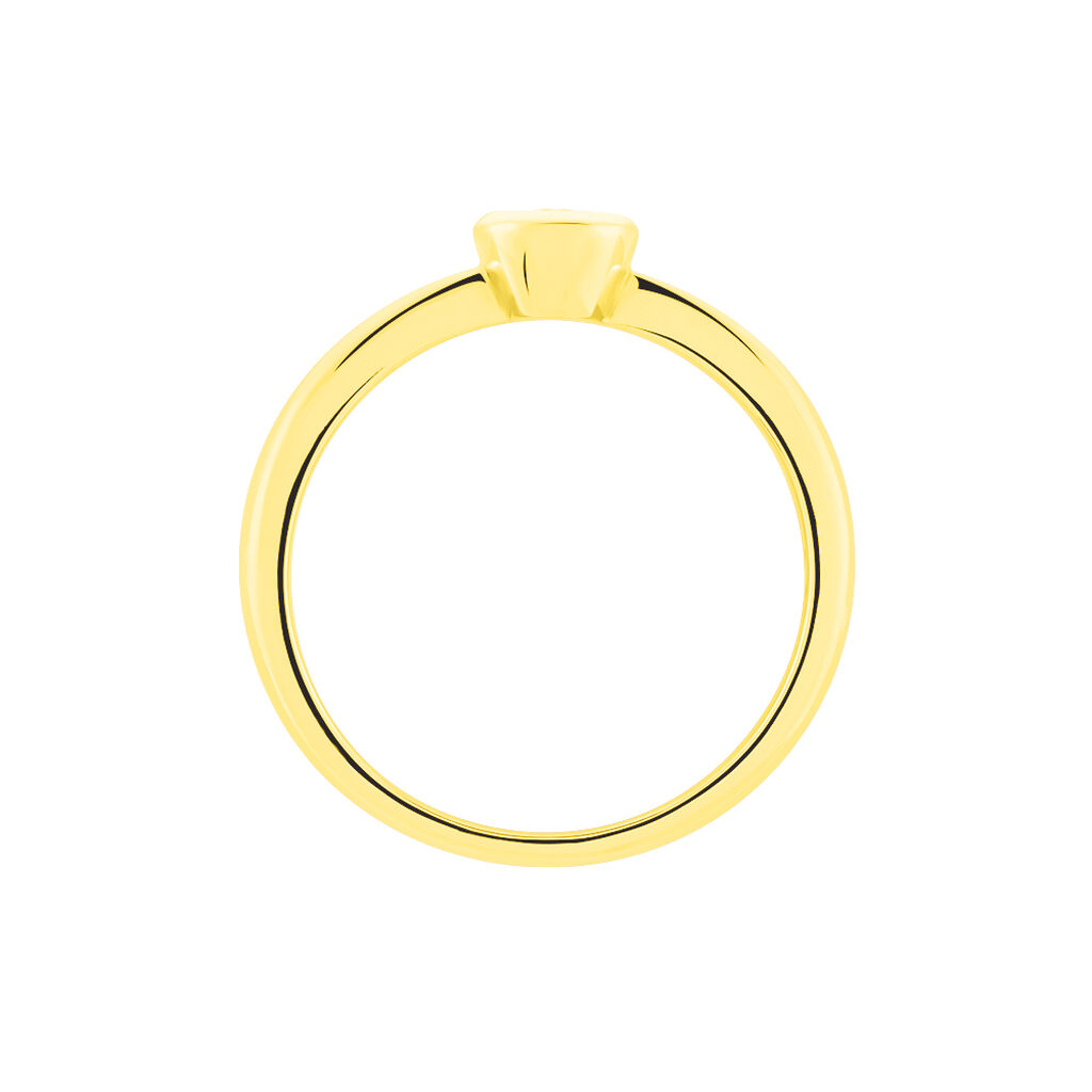 PARIS Damen Ring Gold 375 (9 Karat) Diamant Wei&szlig; 0,1 ct