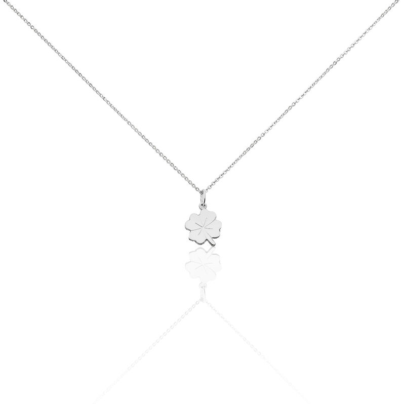 Kleeblatt Kette Silber 925 Aino  - Halsketten Kinder | OROVIVO