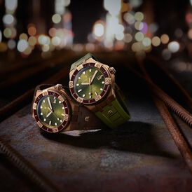 Maurice Lacroix Herrenuhr Aikon Venturer Bronze Automatik AI6058-BRZ01-630-1 - Analoguhren Herren | OROVIVO
