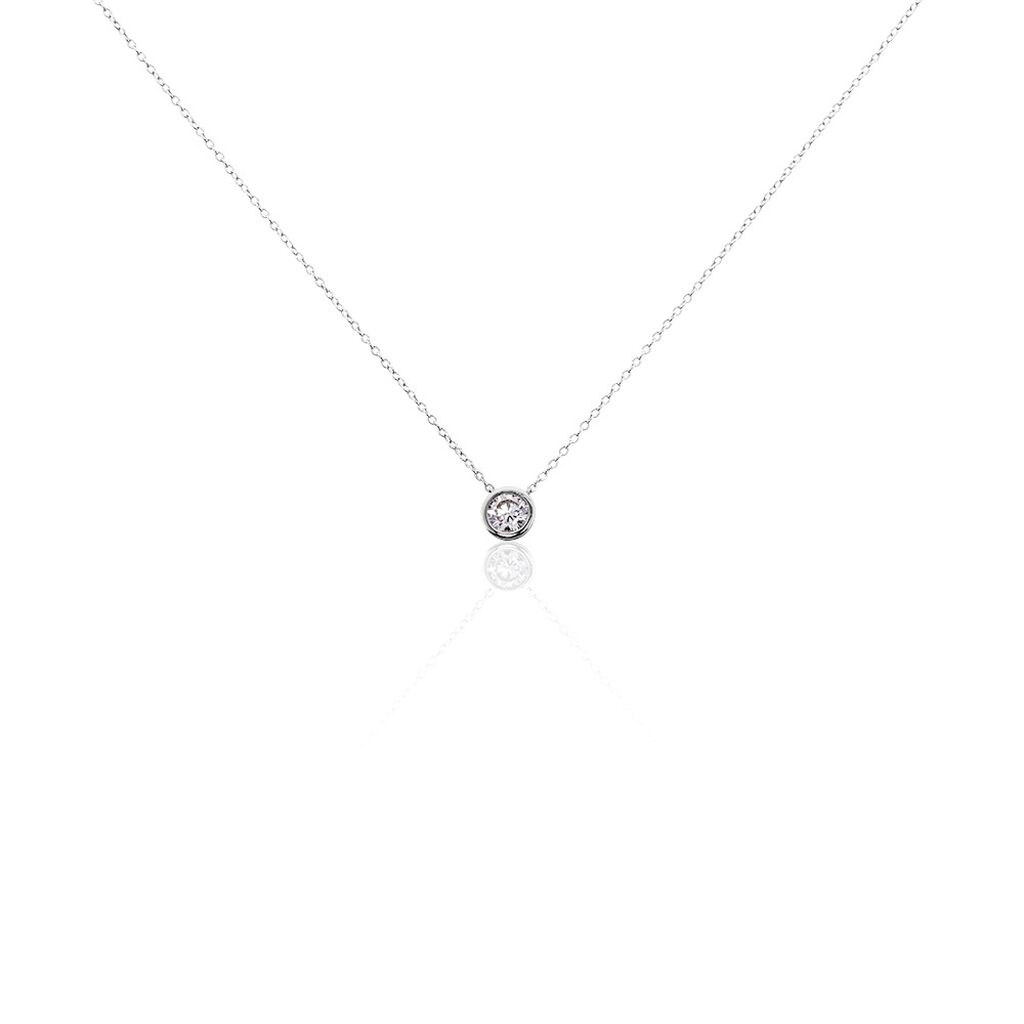 Damen Collier Silber 925 Zirkonia Milena 1,15mm - Halsketten Damen | OROVIVO