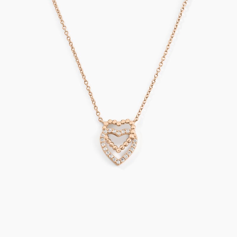 Collier Argent Rose Ottavia Doubles - Spannringe Damen | OROVIVO