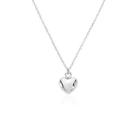 ANDIE Damen Collier Silber 925 Herz B 1,3 mm