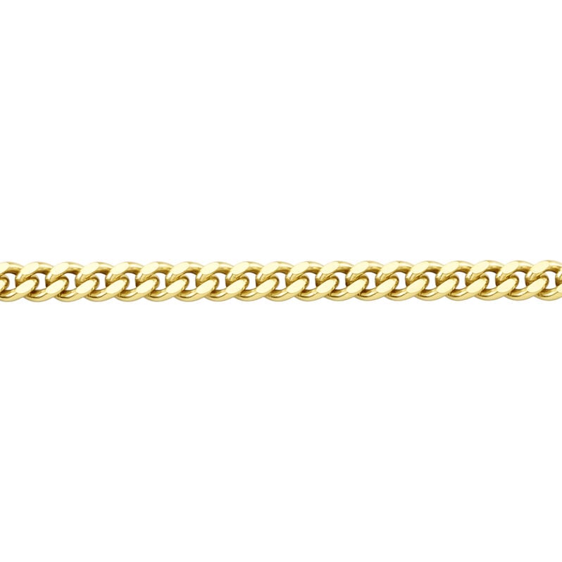 Kette Gold 375 Panzer - Halsketten Unisex | OROVIVO