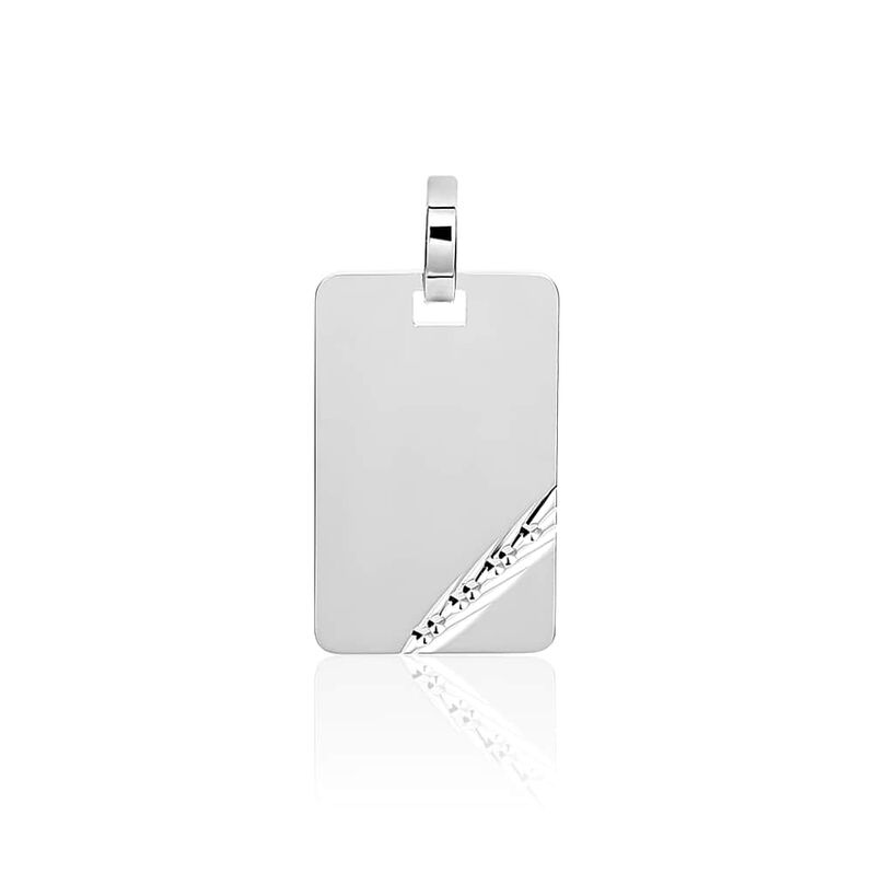 Pendente Gentleman Argento Rodiato - Spannringe Herren | OROVIVO