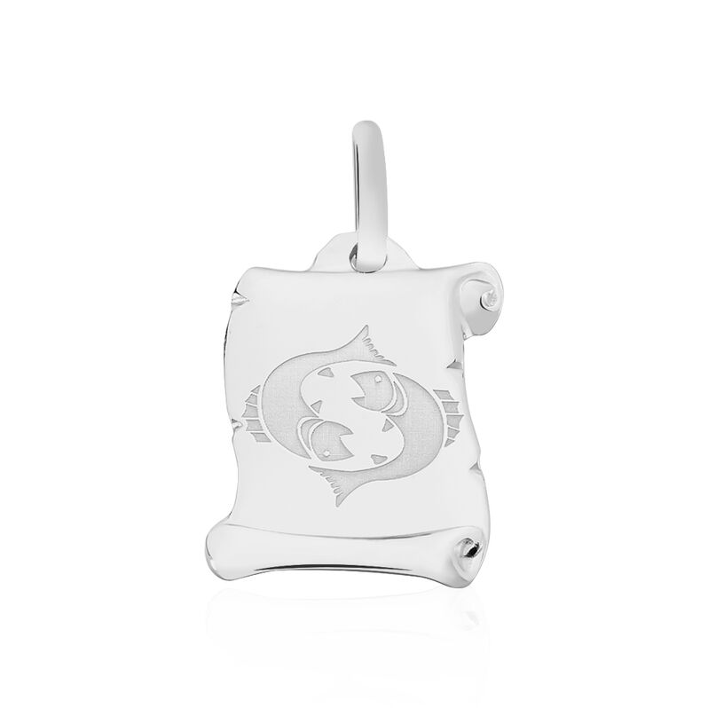 Pendentif Argent Rhodie Parchemin - Spannringe Familie | OROVIVO