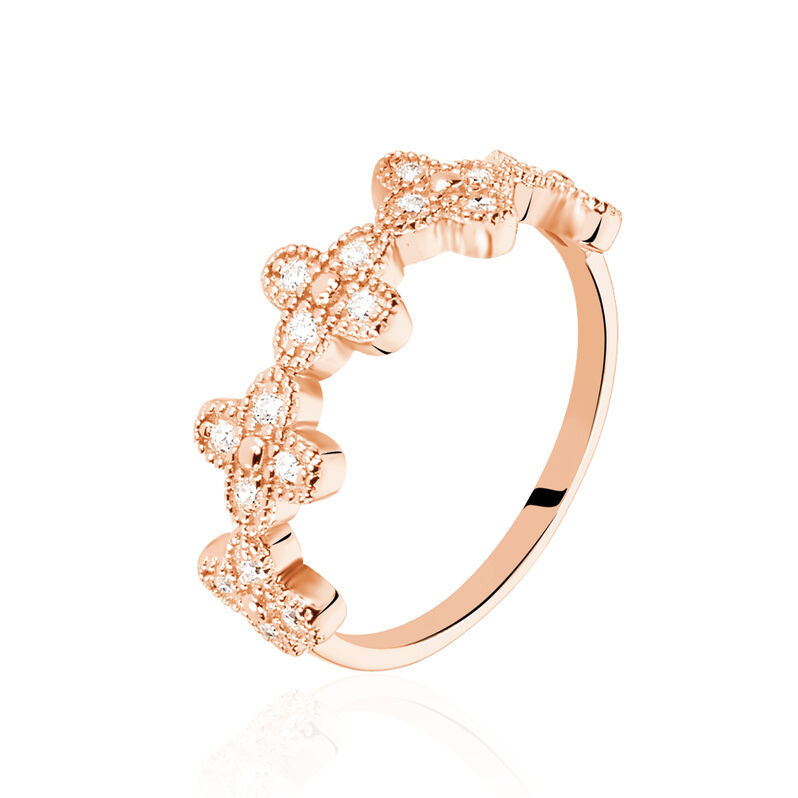 Bague Manon Argent Et Oxydes - Spannringe Damen | OROVIVO