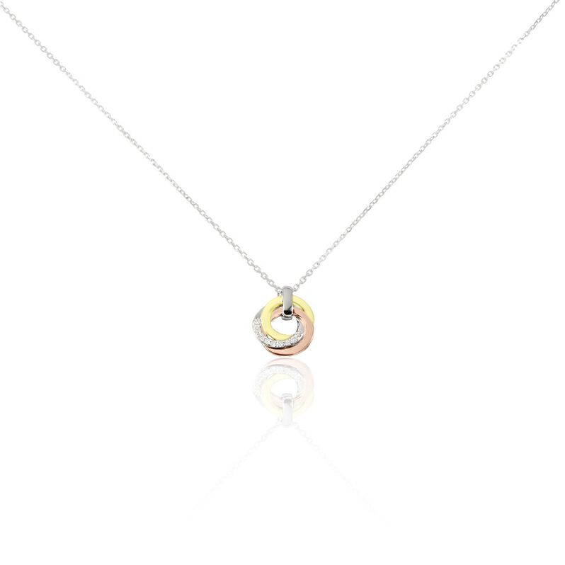 Collier Or Tricolore Vanadissa Diamants - Spannringe Damen | OROVIVO