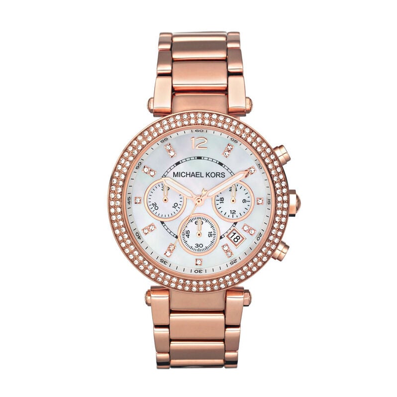 Michael Kors Damenuhr Parker Chrono Mk5491 Quarz - Armbanduhren Damen | OROVIVO