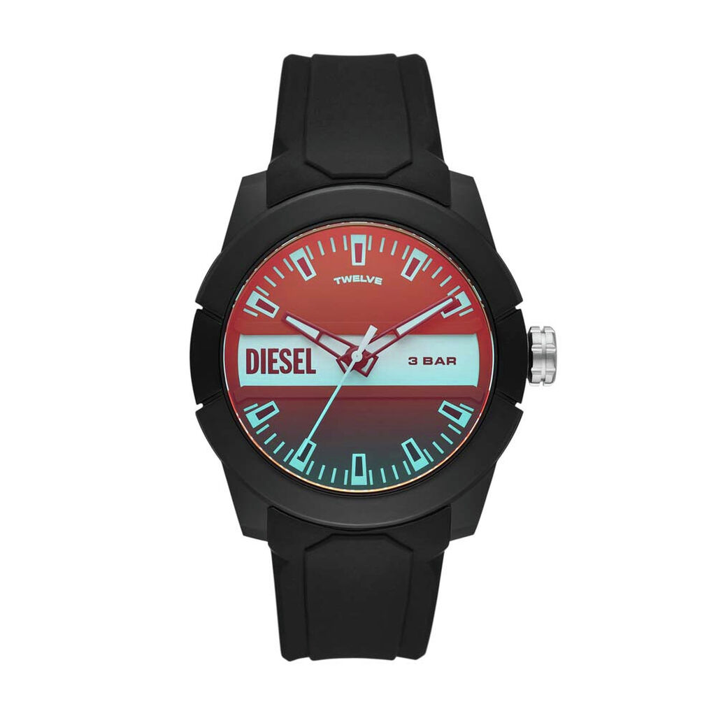 DIESEL Herrenuhr Double Up Quarz DZ1982 - Armbanduhren Herren | OROVIVO