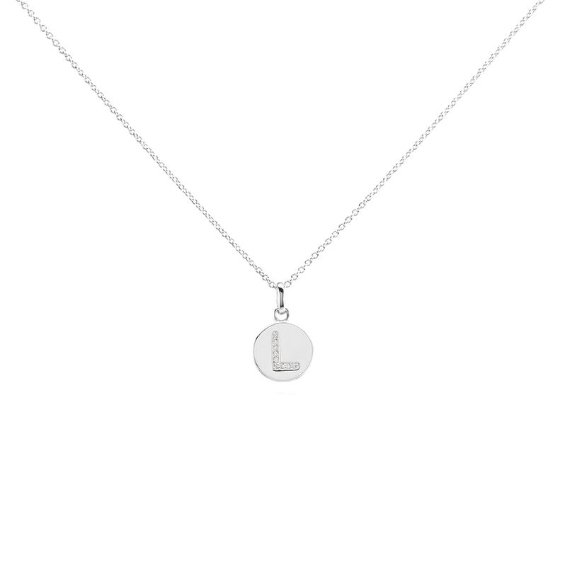 Collier Argent Rhodié Eugenien Oxydes De Zirconium - Spannringe Damen | OROVIVO