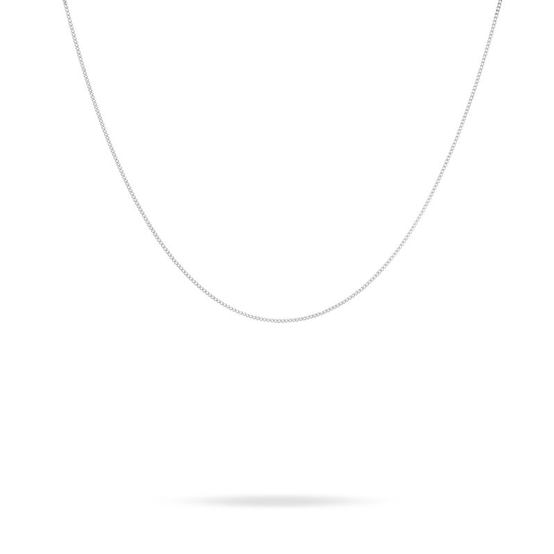 Chaîne Iris Maille Gourmette Or Blanc - Spannringe Damen | OROVIVO