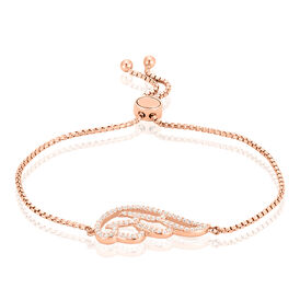 Damenarmband Silber 925 Rosé Vergoldet Zirkonia  - Armbänder Damen | OROVIVO