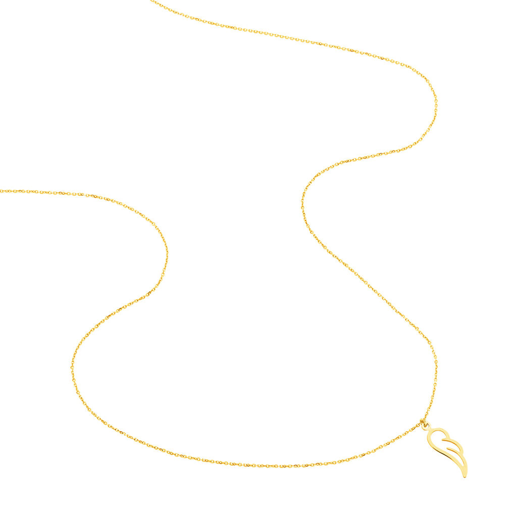 Halskette Gold 375 Flügel - Halsketten Familie | OROVIVO