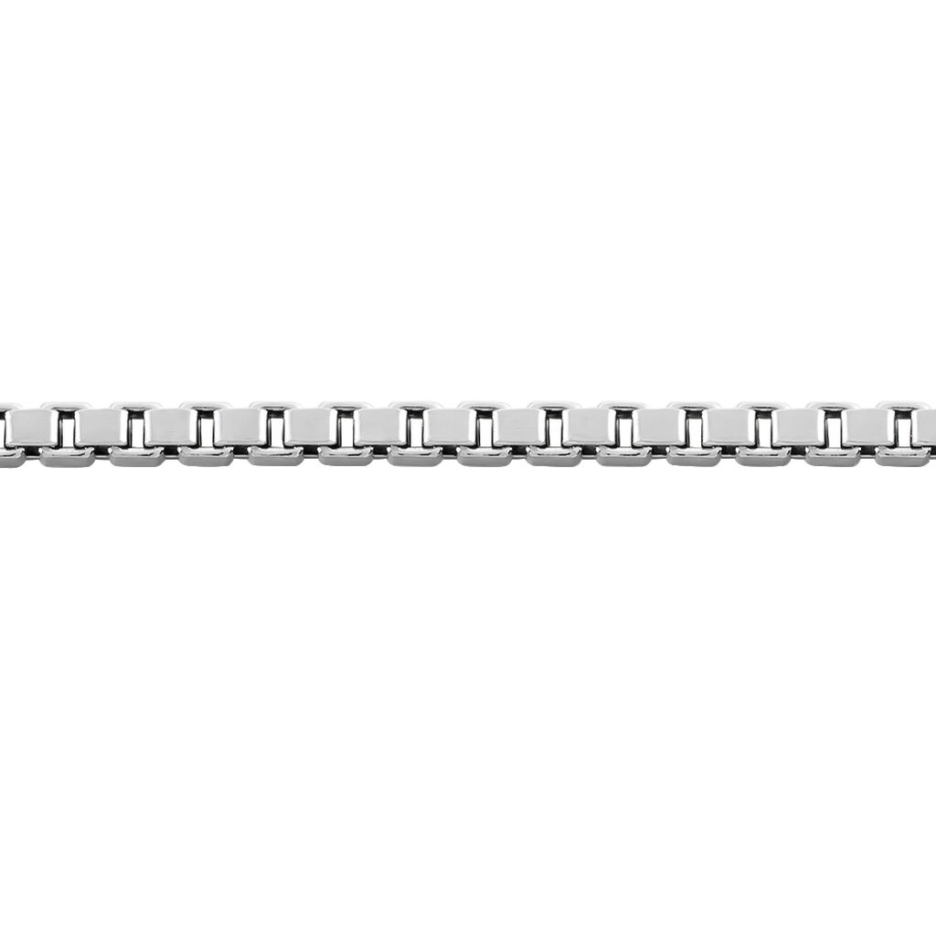 VENEZIA S 4 Unisex Kette Silber 925 B 1,4 mm, Kette ohne Stein