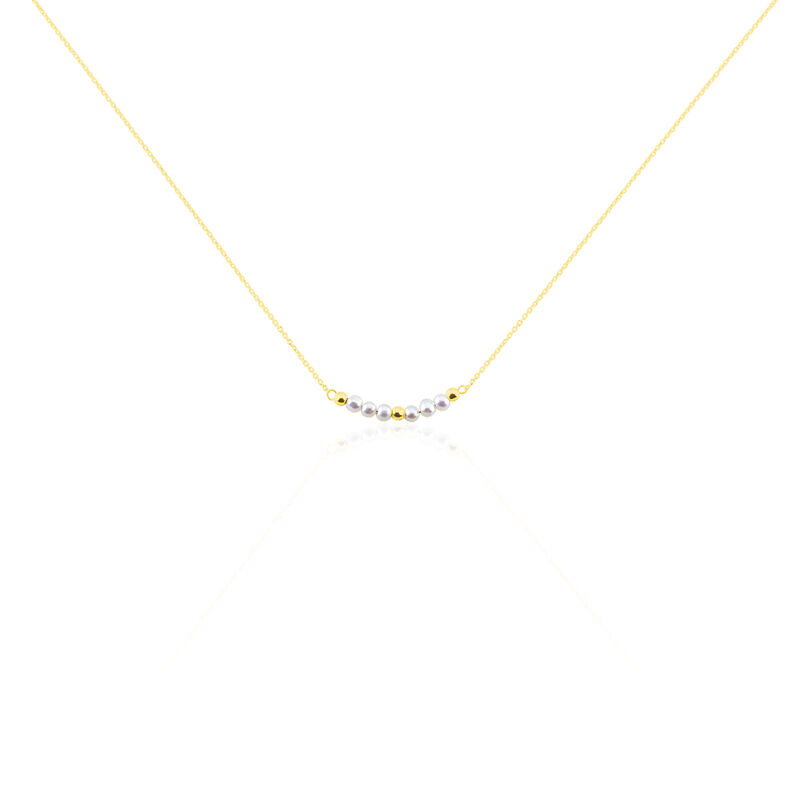 Collier Tova Or Jaune Perle - Spannringe Damen | OROVIVO