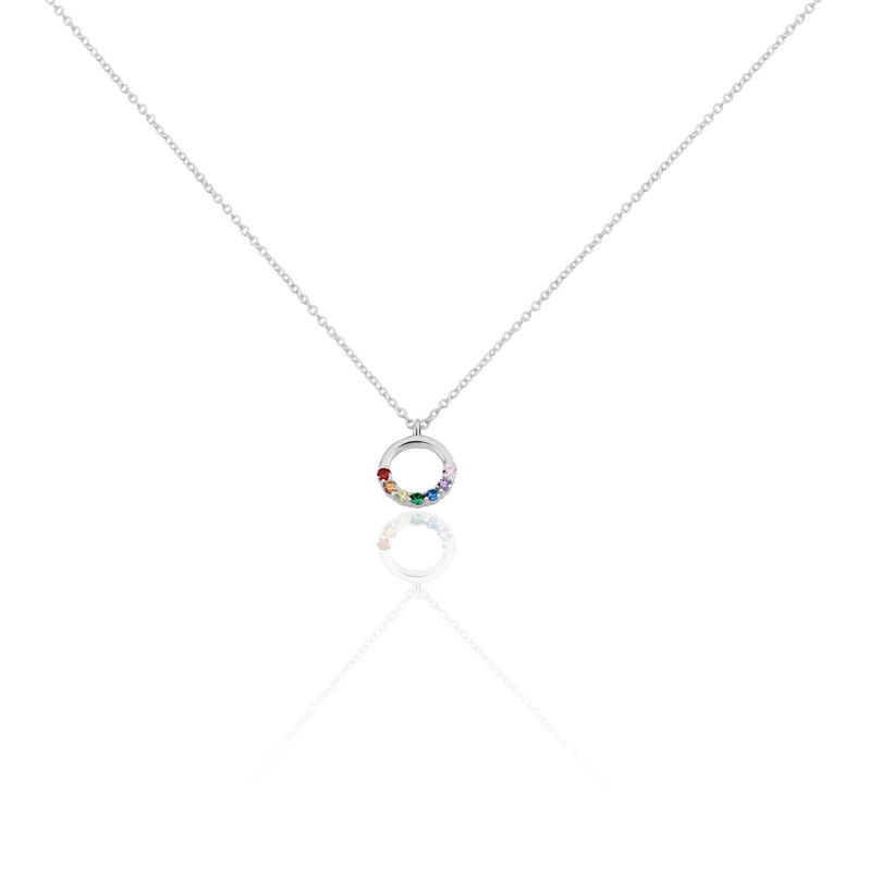 Collier Argent Rhodié Giustino Oxydes De Zirconium - Spannringe Damen | OROVIVO